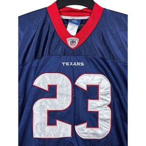 Reebok Houston Texans Arian Foster 23 NFL Jersey Navy Blue Mens Size 50